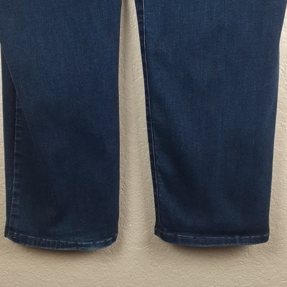 Lane Bryant High Rise Dark Wash Jean w/ Tighter Tummy Technology Waist Band - Picture 3 of 10
